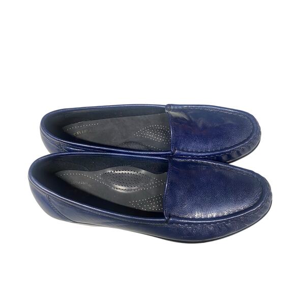 SAS "Simplify" Women's Tripad Leather Loafer, Sapphire Blue, Size 8.5, Pre-Owned - Picture 4 of 8